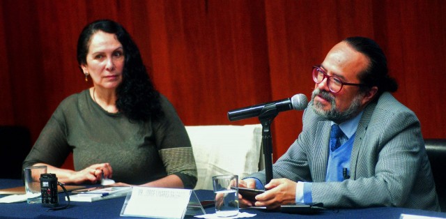Paulina Rivero y Jorge Linares.