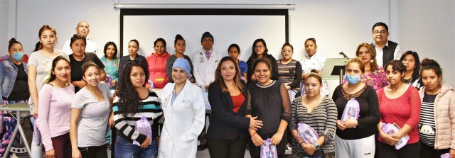 El Hospital General de México “Dr. Eduardo Liceaga” recibió un donativo en especie para el Banco de Leche Humana