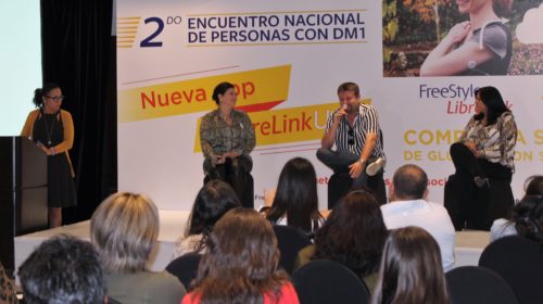 Podium Encuentro Nacional para pacientes con DM1 en la Ciudad de México