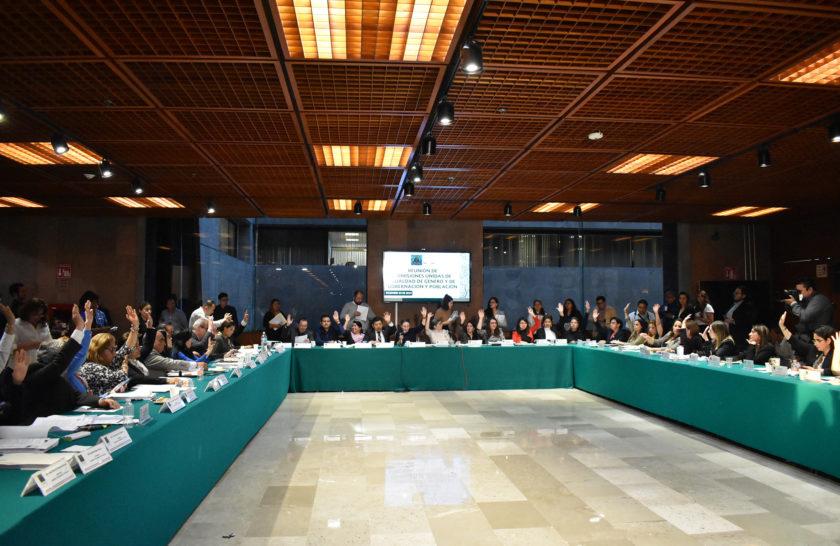 Reunión De Comisiones Unidas De Igualdad De Género Y De Gobernación Y Población 3 De Diciembre De 2019