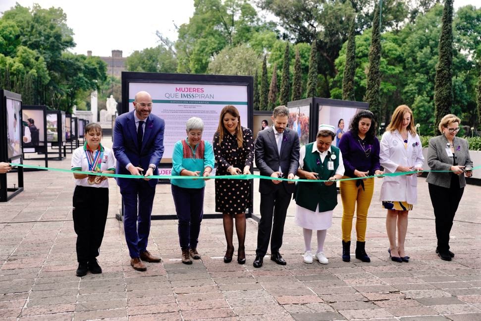 Exposición fotográfica Mujeres que IMSSpiran