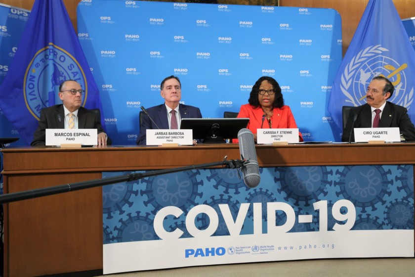 Conferencia de prensa COVID-19 con Carissa F. Etienne, Directora de la OPS