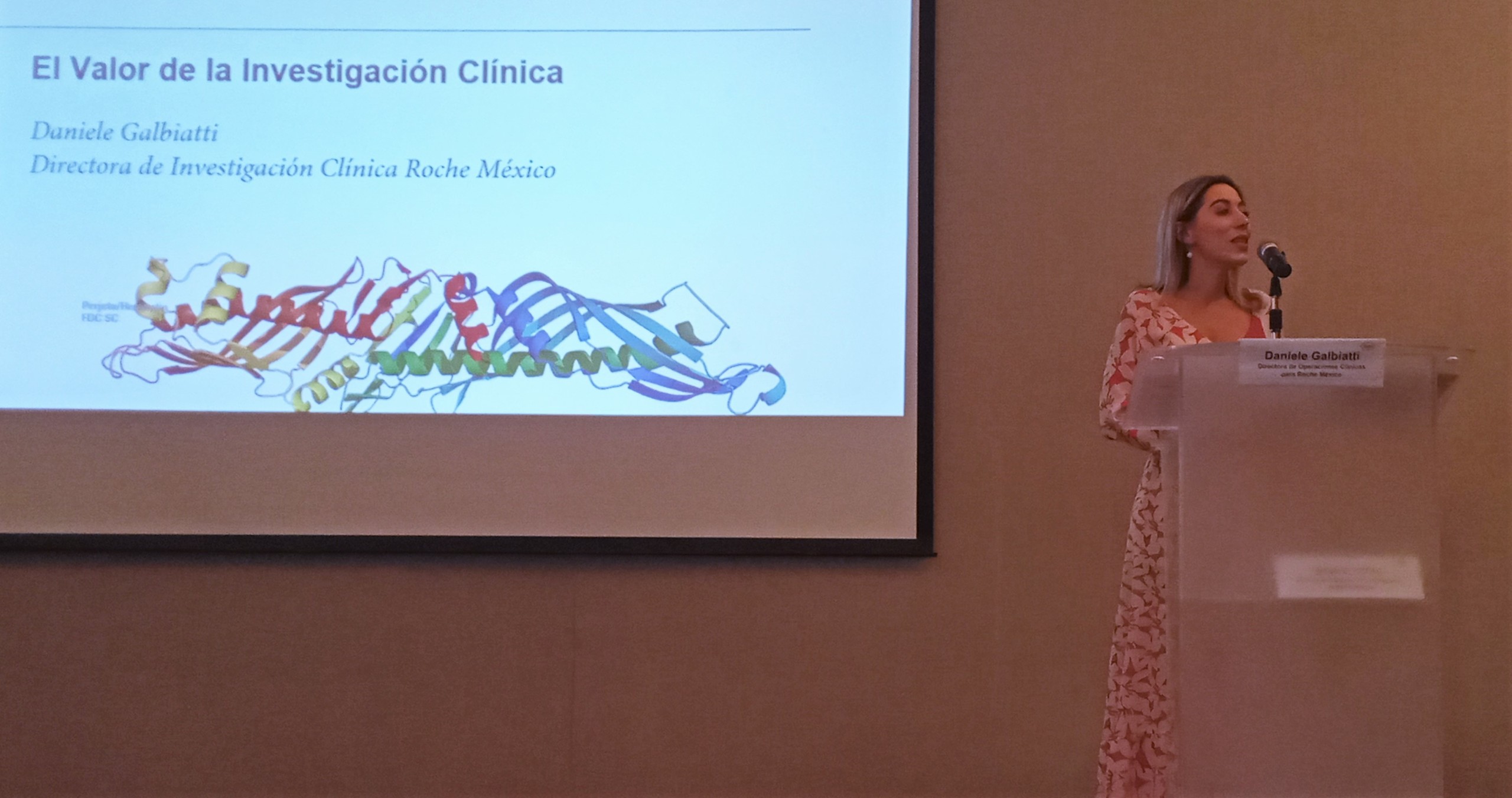 Daniele Galbiatti, Directora de Operaciones Clínicas para Roche México