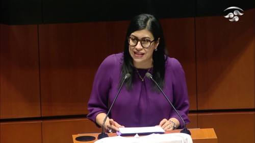 senadora Vanessa Rubio