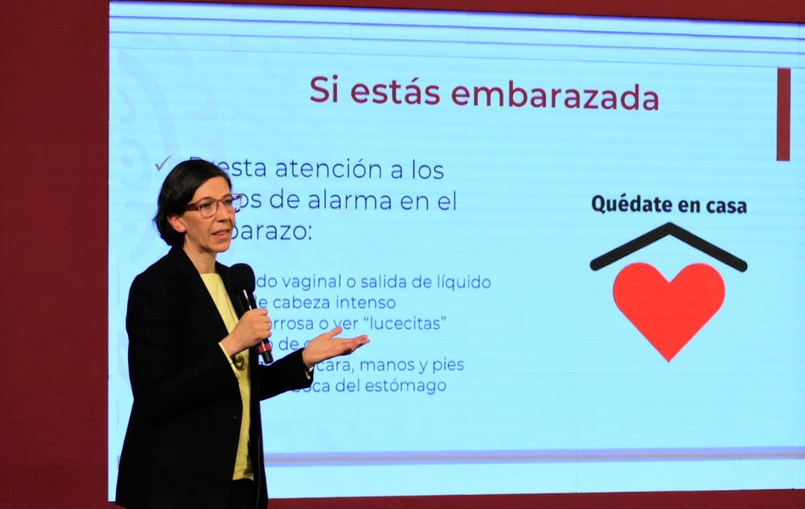 KARLA BERDICHEVSKY FELDMAN, DIRECTORA GENERAL CENTRO NACIONAL DE EQUIDAD DE GÉNERO Y SALUD REPRODUCTIVA