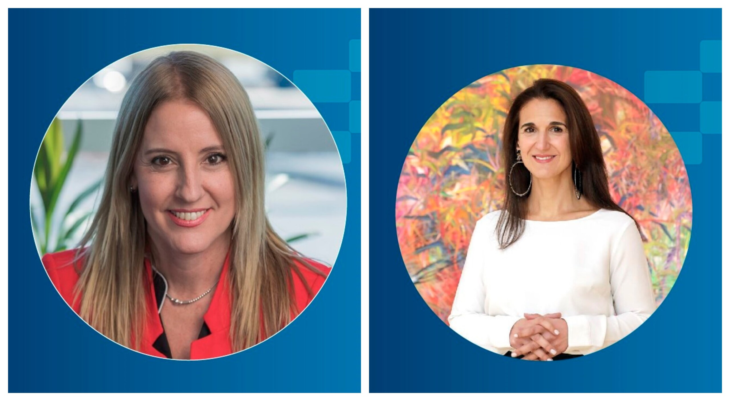 Florencia Davel de Bristol Myers Squibb y Yaneth Giha de AFIDRO