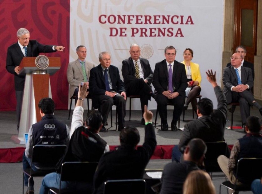 Conferencia de prensa del presidente Andrés Manuel López Obrador, del 30 de abril de 2020