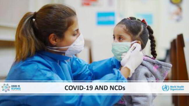 Portada de "Rapid assessment of service delivery for NCDs during the COVID-19 pandemic"