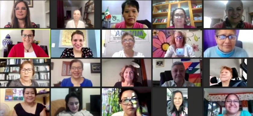 Videoconferencia con Grupo de Trabajo Plural por la Igualdad Sustantiva dialogó con integrantes de la Red Nacional de Alertistas