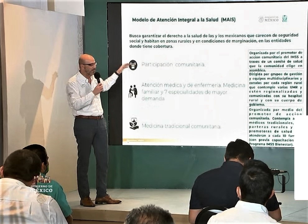 David Razú Aznar presenta Modelo de Atención Integral a la Salud (MAIS) del programa IMSS-BIENESTAR