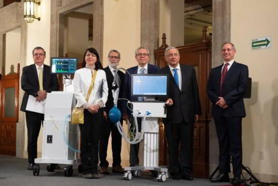 ventiladores Ehécatl 4T y Gätsi del Conacyt