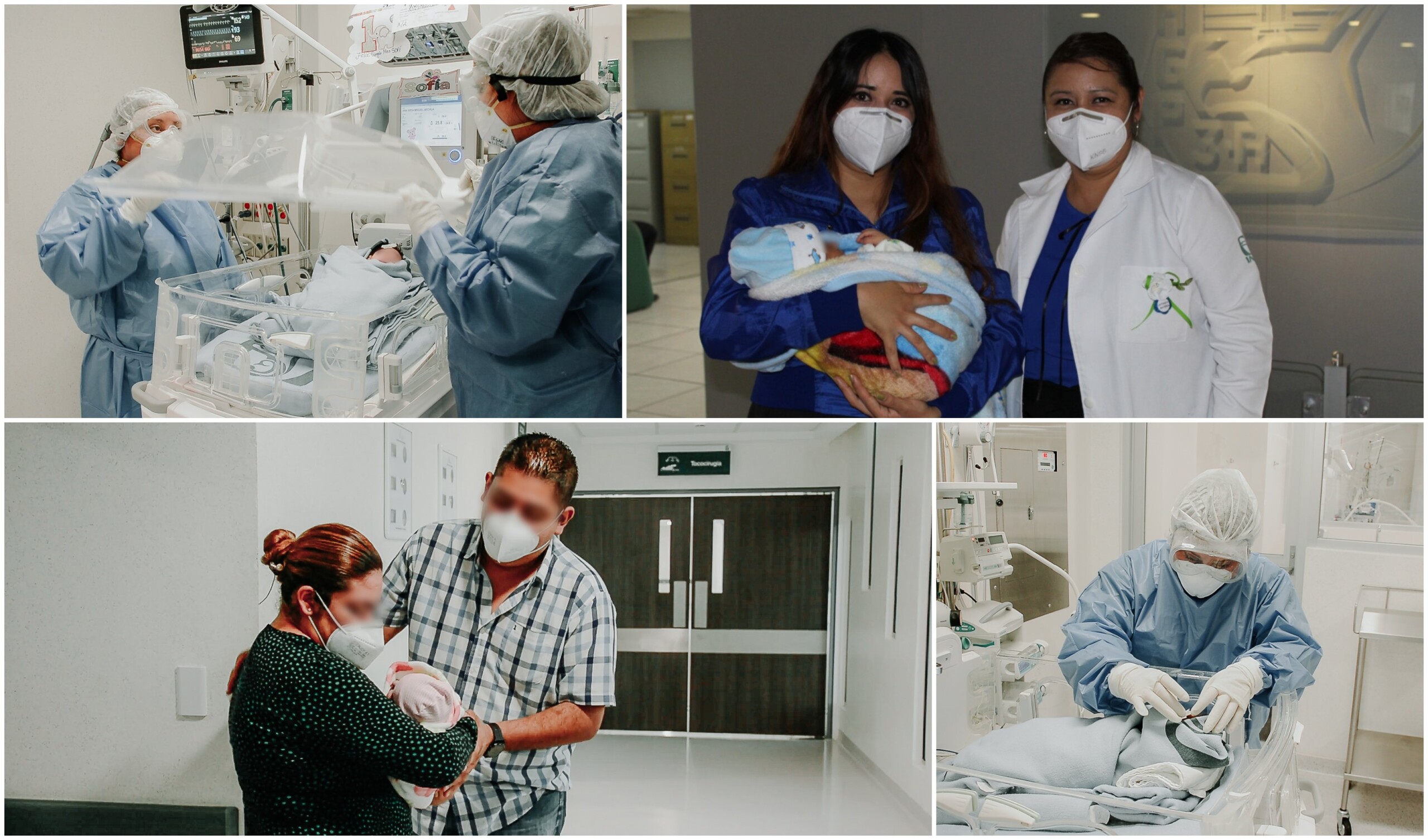 Médicos del IMSS en Tapachula y Ciudad de México logran con éxito egresar a recién nacidos libres de COVID-19