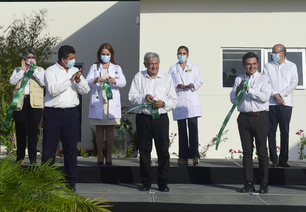 Inauguración de la Unidad de Medicina Familiar (UMF) No. 7, en Reynosa, Tamaulipas
