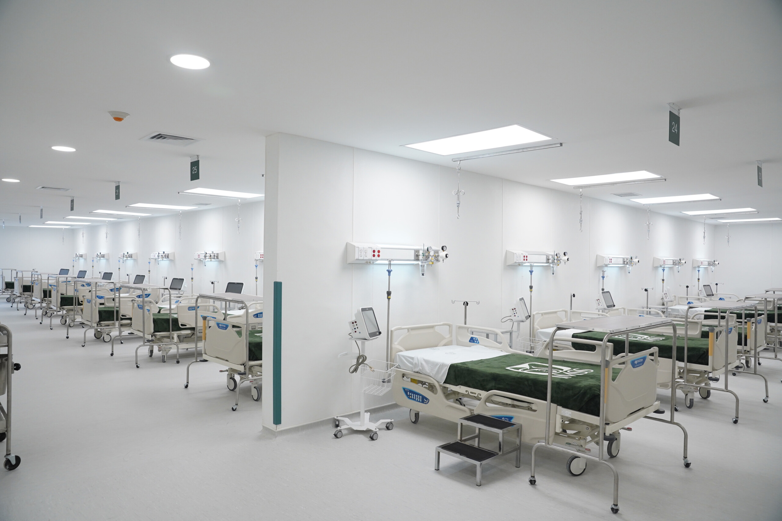 Instalación de hospital COVID-19