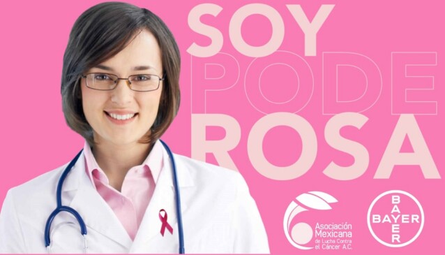 mes rosa. cartel