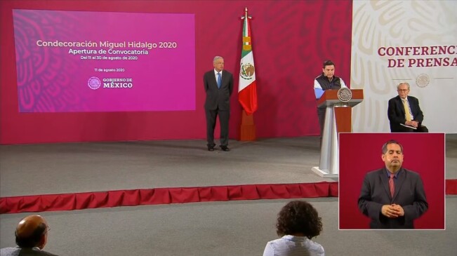 Conferencia de prensa matutina del martes 11 de agosto 2020