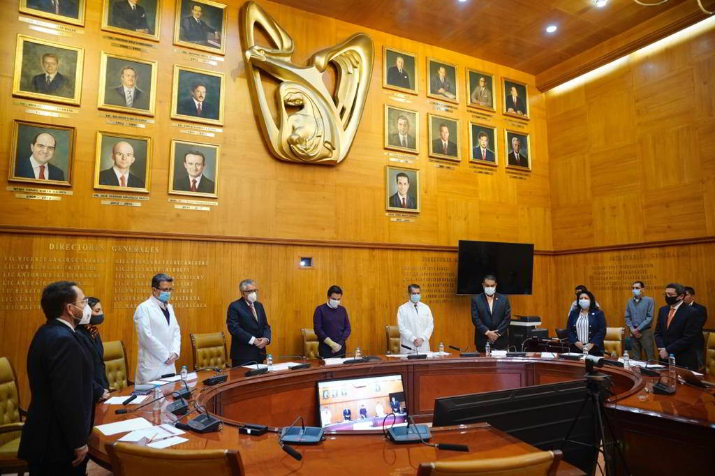 En las instalaciones del IMSS se realizó la sesión del Consejo de Salubridad General para conmemorar el Día Mundial de la Seguridad del Paciente.