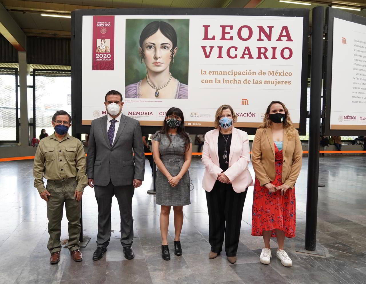 Exposición Leona Vicario: la emancipación de México con la lucha de las Mujeres