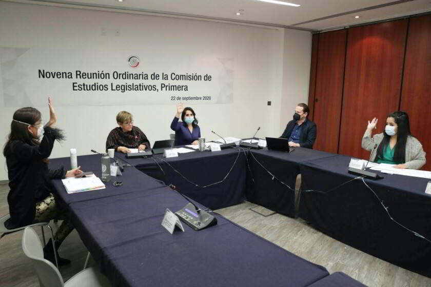 Comisión de Estudios Legislativos, Primera, que preside la senadora Mayuli Latifa Martínez Simón