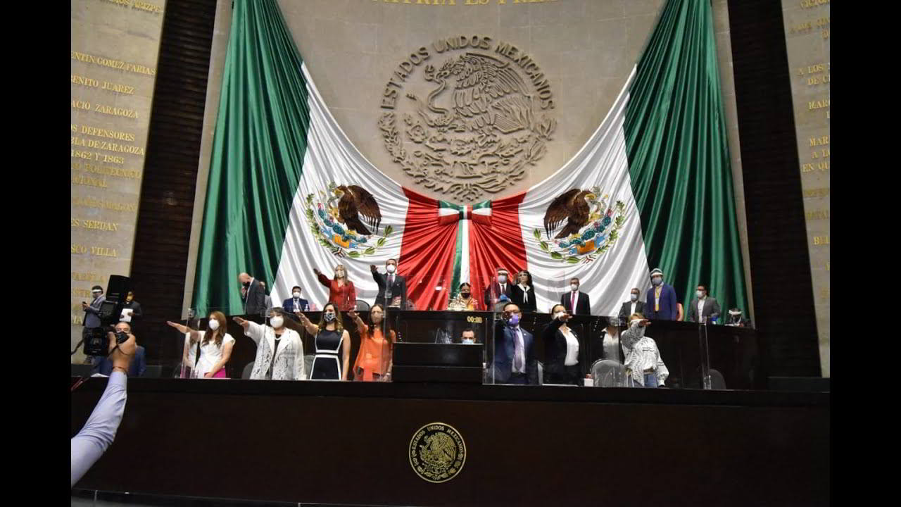 Toma de protesta Dulce María Sauri Riancho es electa presidenta de la Mesa Directiva de la Cámara de Diputados