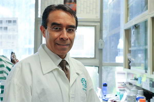 Jaime García Mena, investigador del Departamento de Genética y Biología Molecular del Cinvestav