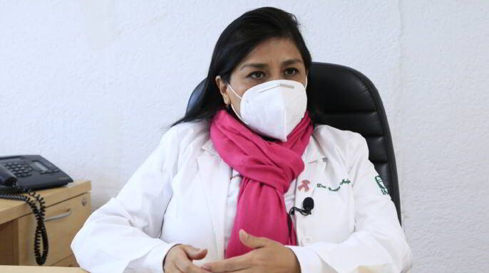 Doctora Ivonne Mejía Rodríguez, Titular de la División de Prevención y Detección de Enfermedades del IMSS
