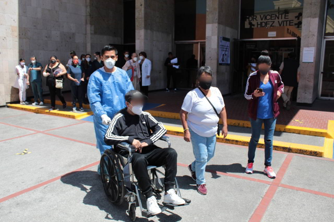 Paciente intubado le gana la batalla al COVID-19 en HGZ No. 29 del IMSS