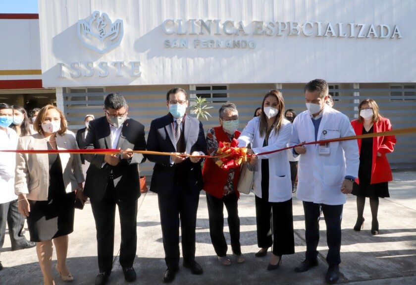 Inaugura el ISSSTE clínica especializada para atender a pacientes con VIH