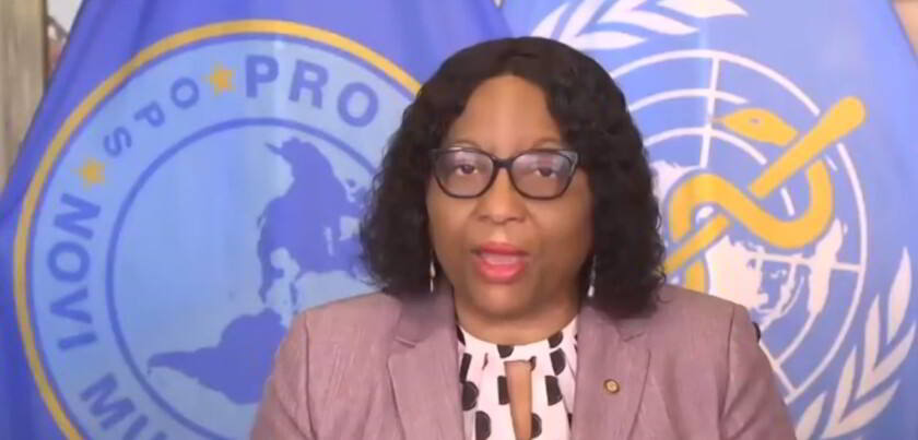 Directora de la Organización Panamericana de la Salud (OPS), Carissa F. Etienne