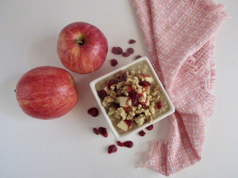 Quinoa, Oatmeal & Fruit Parfait