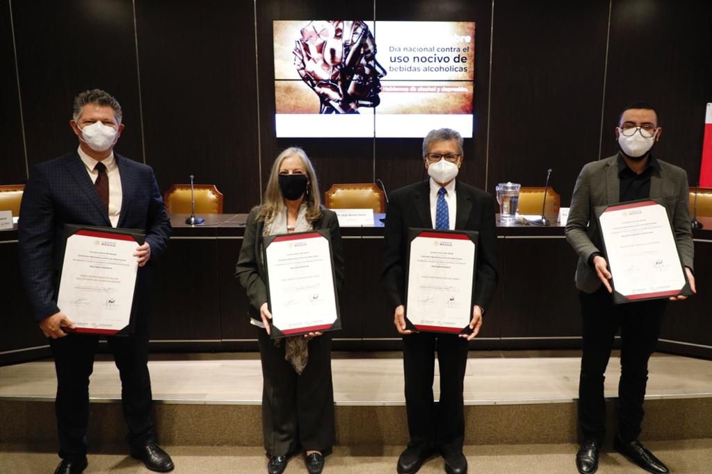 Ceremonia de conmemoración del Día Nacional contra el Uso Nocivo de Bebidas Alcohólicas