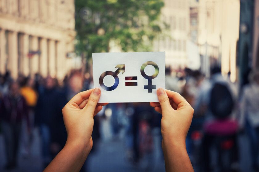 Símbolo igualdad de género