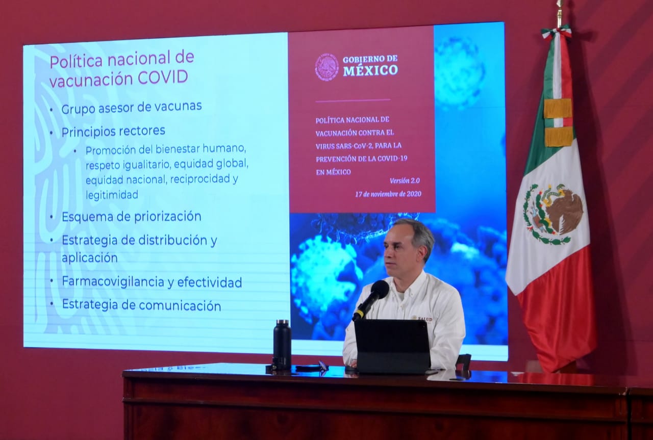 Conferencia de prensa. Informe diario sobre coronavirus COVID-19 en México