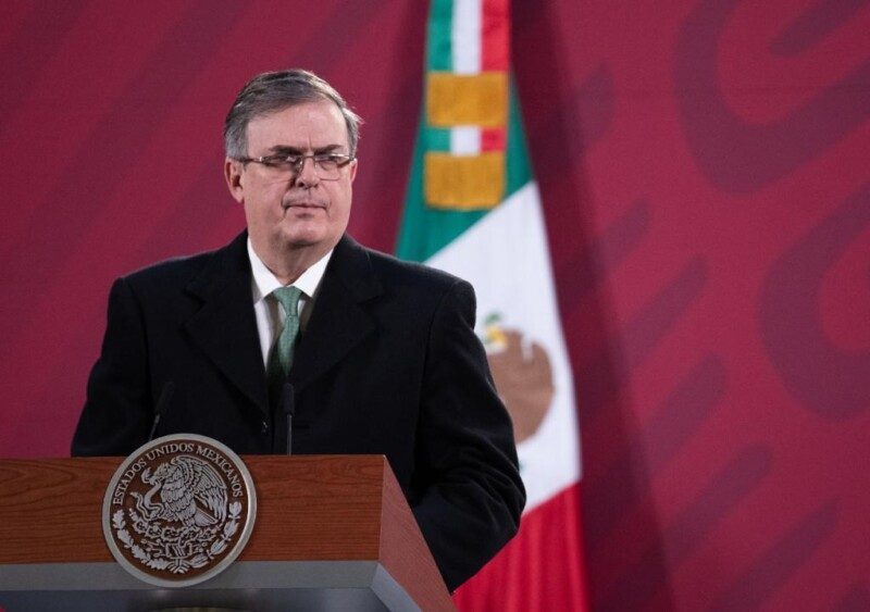 canciller Marcelo Ebrard Casaubon