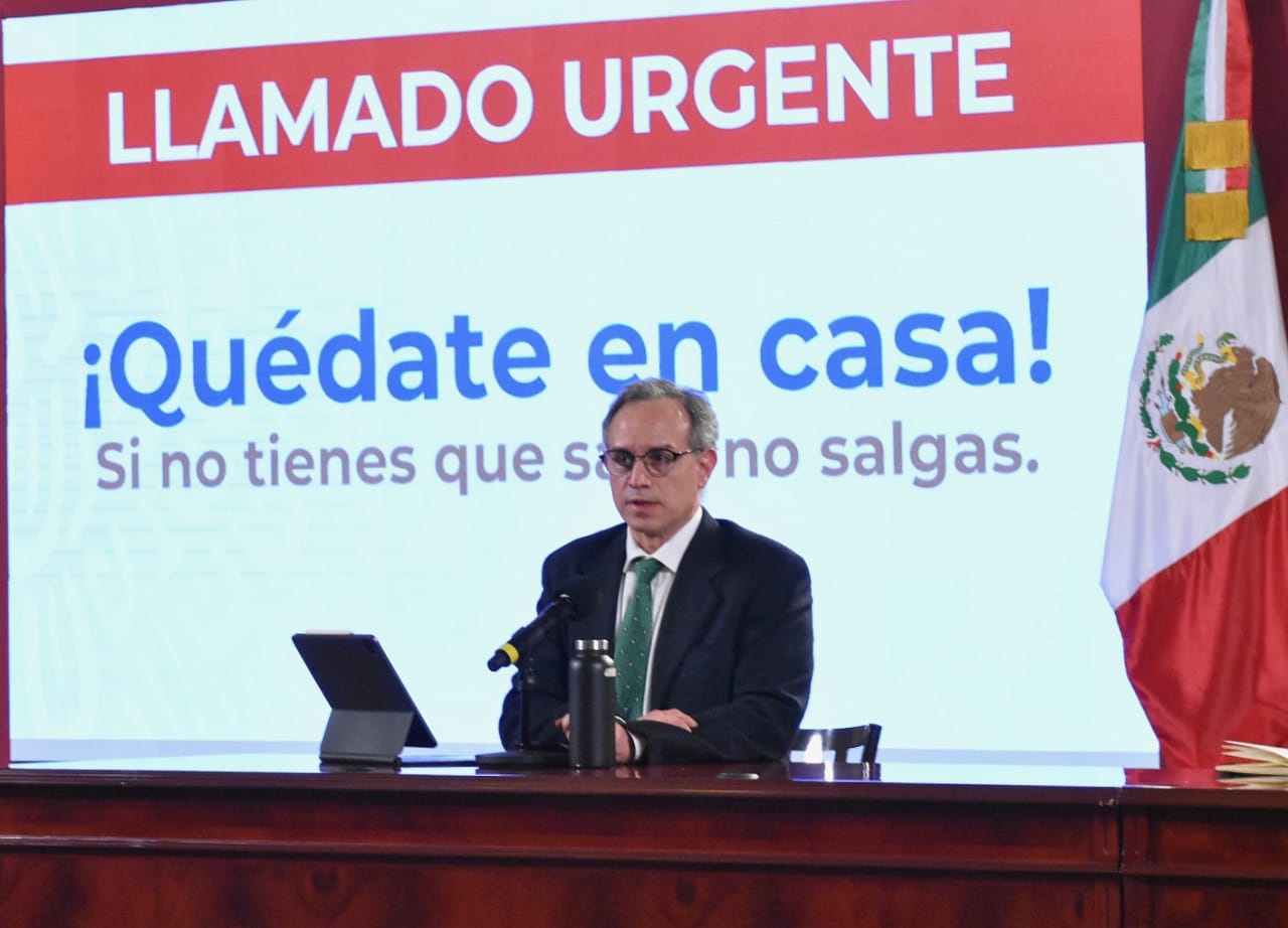 subsecretario de Prevención y Promoción de la Salud, Hugo López-Gatell Ramírez