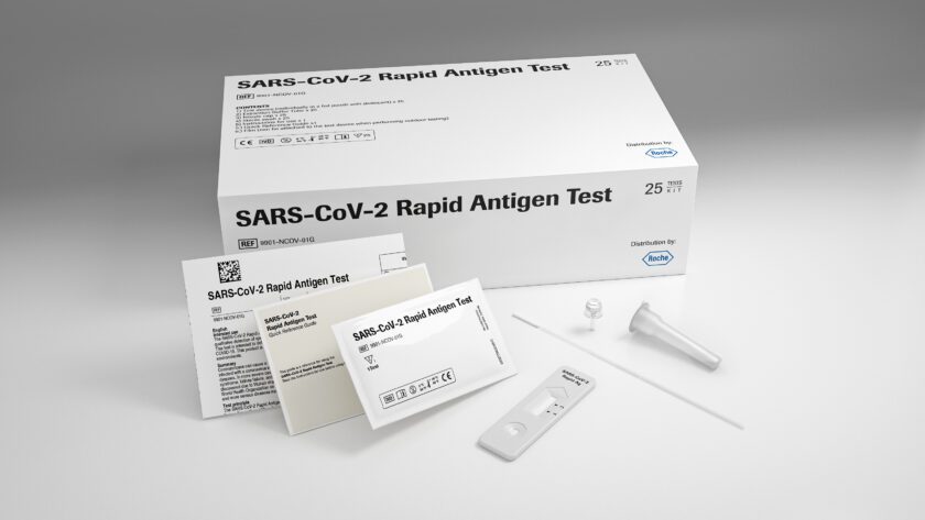 prueba rápida de antígeno de SARS-CoV-2 de Roche