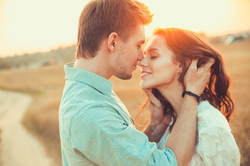 pareja enamorada