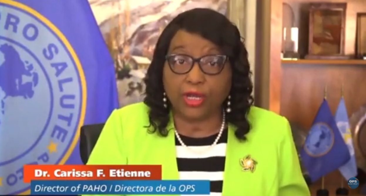 Directora de la OPS, Carissa F. Etienne