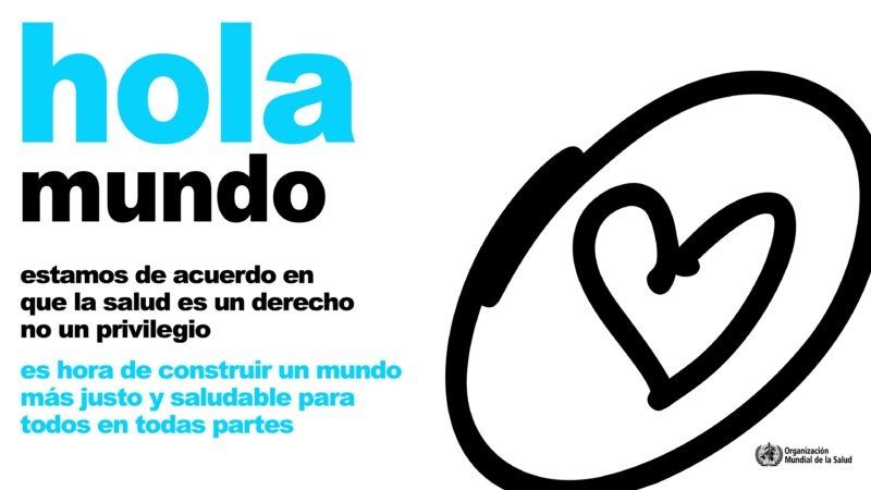 La salud es un derecho no un privilegio