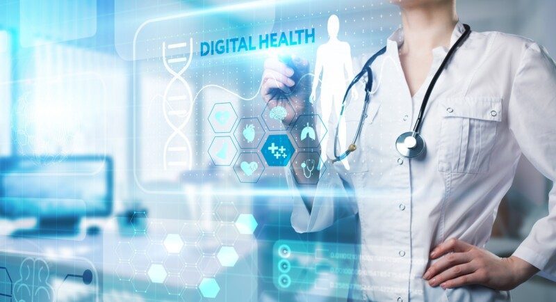 Tecnología moderna en salud, diagnóstico médico