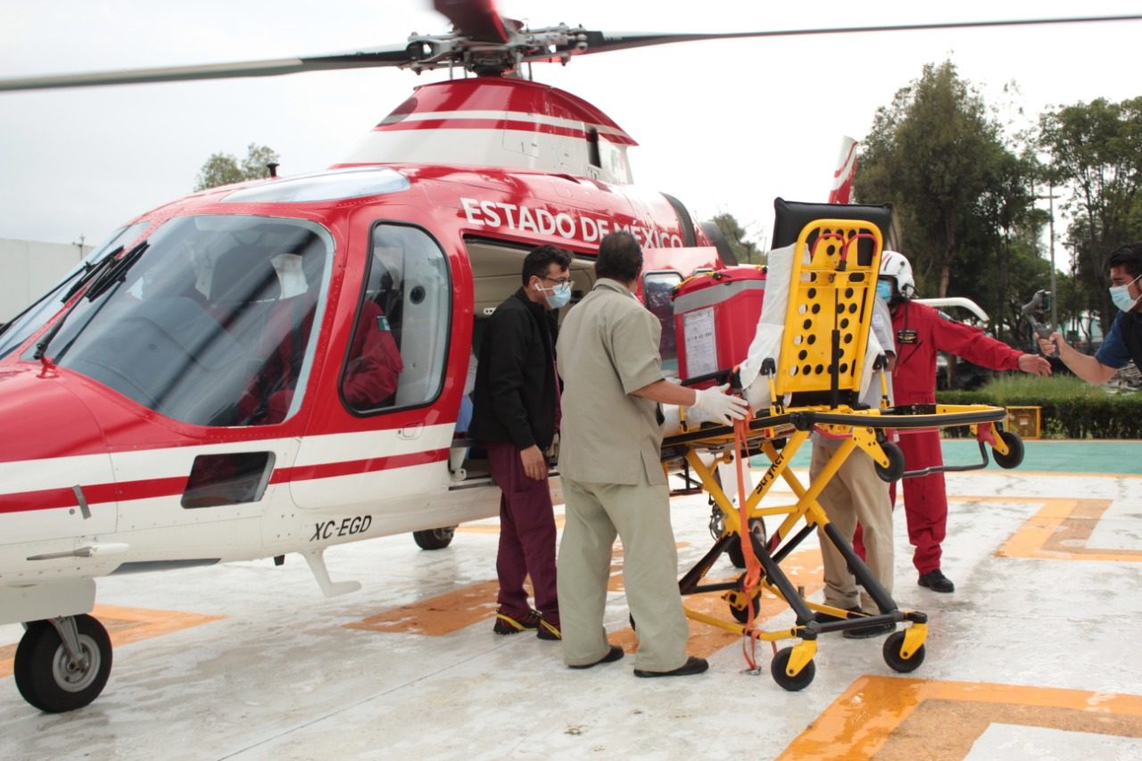 Personal del Grupo de Rescate Aéreo Relámpagos