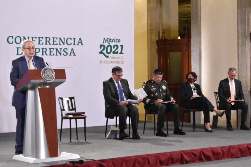 Pulso de la Salud en la conferencia de prensa