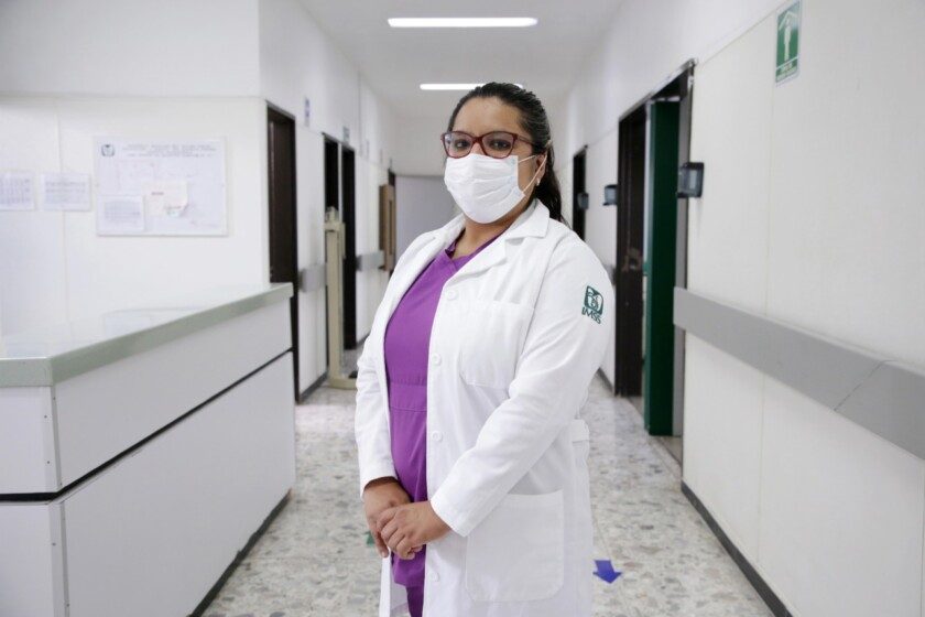 doctora Martha Alicia López Jaime, subdirectora del Hospital de Psiquiatría con Unidad de Medicina Familiar (UMF) No. 10