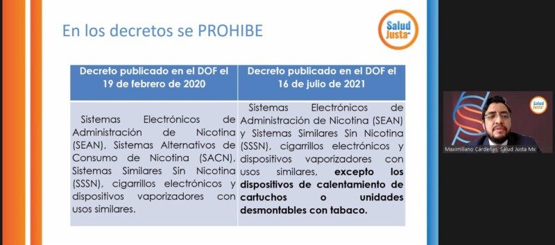 Tabla comparativa de decretos