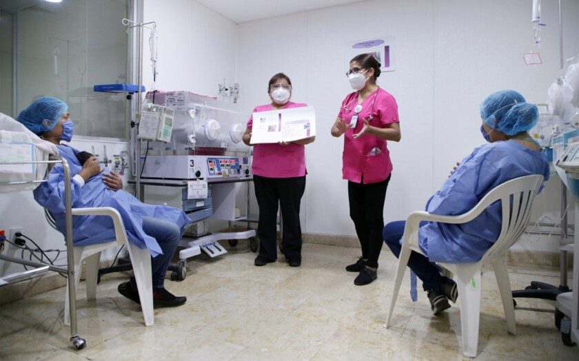Enfermeras promueven diversas estrategias como el “Mantelito Bebé NutrIMSS”
