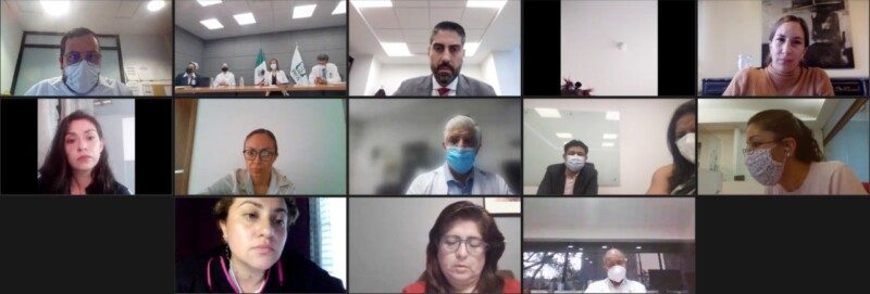 quincuagésima reunión con las madres y los padres de menores con cáncer en su modalidad virtual.