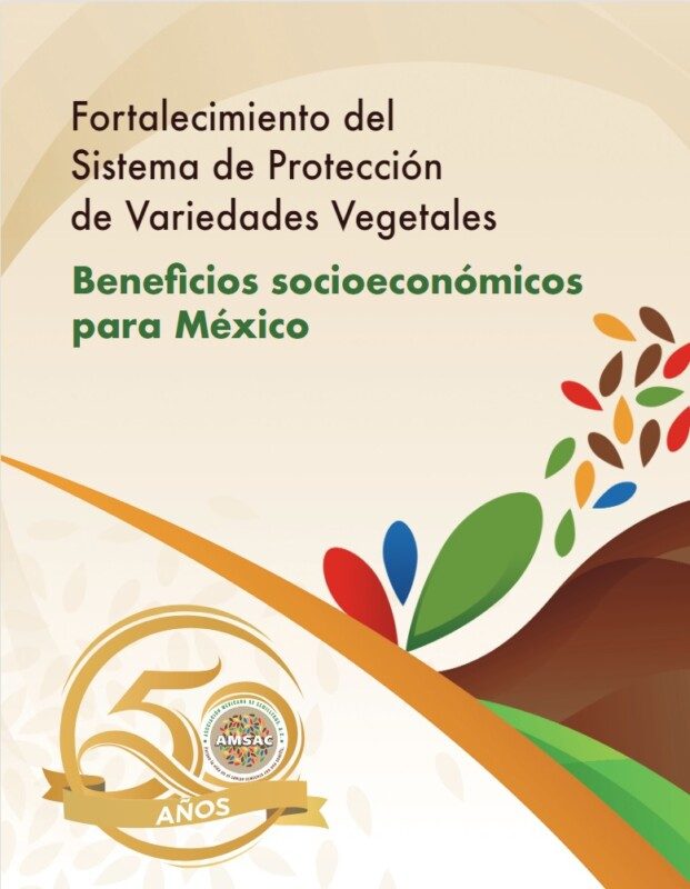 Portada del libro "Fortalecimiento delSistema de Protección de Variedades Vegetales"