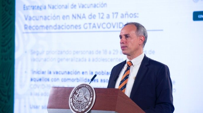 subsecretario de Prevención y Promoción de la Salud, Hugo López-Gatell Ramírez