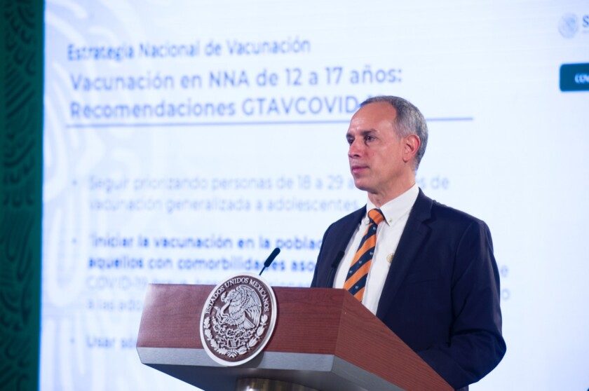 subsecretario de Prevención y Promoción de la Salud, Hugo López-Gatell Ramírez