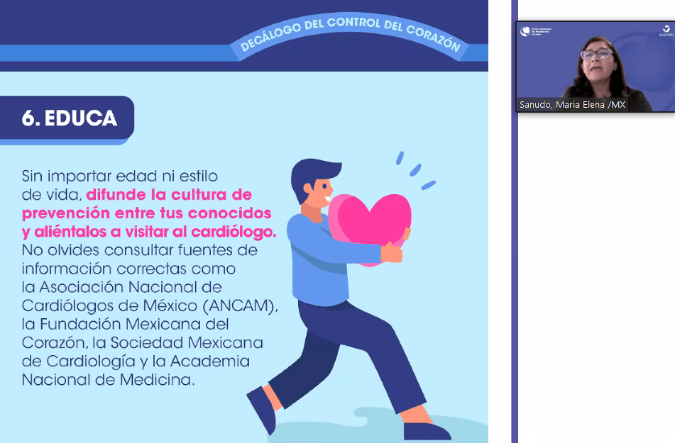 Decálogo del Control del Corazón, EDUCA